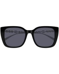 Gucci - Eyewear Embellished Square Frame Sunglasses - Lyst
