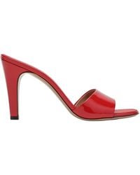 Ferragamo - Round-Toe High-Heeled Sandals - Lyst