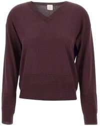 Eleventy - V-Neck Wool Sweater - Lyst