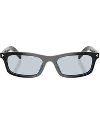 Prada - Eyewear Rectangle Frame Sunglasses - Lyst