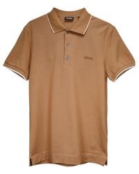 ZEGNA - Z Logo Embroidered Polo Shirt - Lyst
