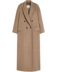 Max Mara - Armonia Double-Breasted Coat - Lyst
