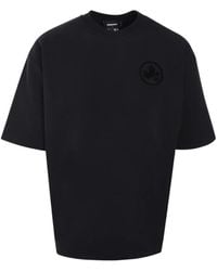 DSquared² - Logo-Appliqué T-Shirt - Lyst