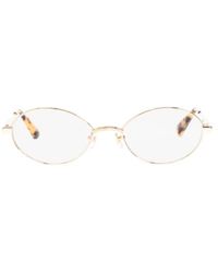 Jacquemus - Oval Frame Glasses - Lyst