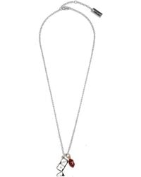 Marc Jacobs - Logo Necklace - Lyst