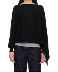 Jil Sander - Cape-Style Single-Sleeve Knitwear - Lyst