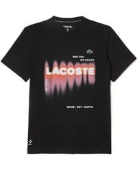Lacoste - Crewneck Shortsleeve Tshirt - Lyst