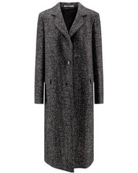 Tagliatore - Single-Breasted Long Coat - Lyst