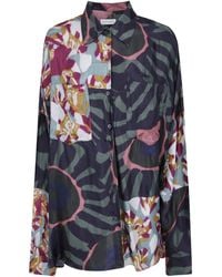 Dries Van Noten - Casia Bis Oversized Printed Shirt - Lyst