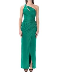 Versace - Draped Jersey Gown - Lyst
