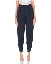 Maison Margiela - Plain Colour Casual Trousers - Lyst
