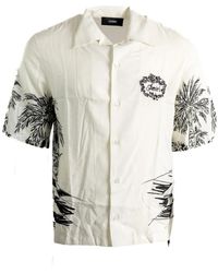 Amiri - Pattern-Printed Short-Sleeved Shirt - Lyst