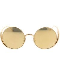 Loewe - Round Frame Sunglasses - Lyst