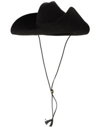Gucci - Woolen Wide-Brim Retro Hat - Lyst