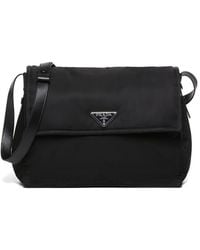 Prada - Logo Shoulder Bag - Lyst