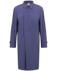 Brunello Cucinelli - Collared Long-Sleeved Coat - Lyst