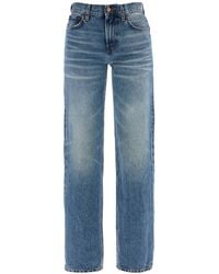 Haikure - Cleo Logo Patch Slim Jeans - Lyst