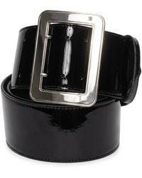 Gucci - Logo Engraved Wide Buckle Belt - Lyst