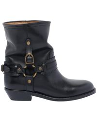 Isabel Marant - Western Low Heel Boots - Lyst
