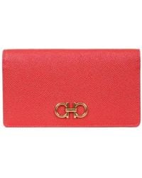 Ferragamo - Ferragamo Gancini Continental Wallet - Lyst