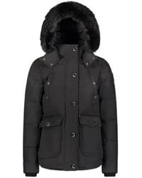 Moose Knuckles - Long-Sleeved Down Jacket - Lyst