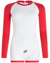 Jean Paul Gaultier - Junior Gaultier Long-Sleeve Playsuit - Lyst