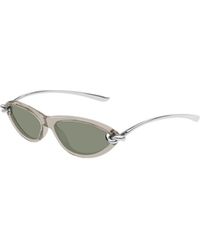 Bottega Veneta - Cat-Eye Frame Sunglasses - Lyst