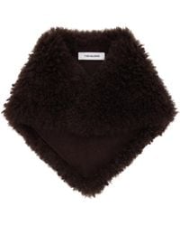 Yves Salomon - Lambskin Bandana Scarf - Lyst