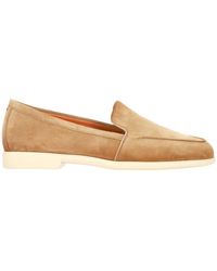 Santoni - Slip-On Flat Shoes - Lyst