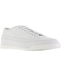 John Lobb - Round Toe Lace-Up Sneakers - Lyst