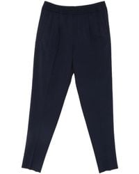 ZEGNA - Pleated Elasticated-Waist Trousers - Lyst