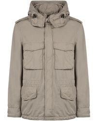 Aspesi - Drawstring Hooded Jacket - Lyst