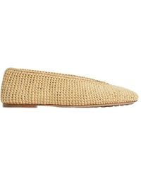 Bottega Veneta - Rosa Ballerina Shoes - Lyst