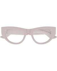 McQueen - Eyewear Cat-Eye Frame Glasses - Lyst