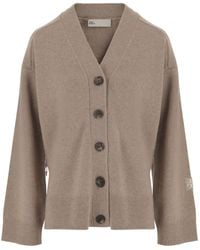Tory Burch - V-Neck Cardigan - Lyst