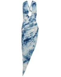 Alexandre Vauthier - Printed Cut-Out Midi Dress - Lyst