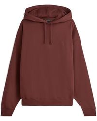 Y-3 - Logo-Print Drawstring Hoodie - Lyst