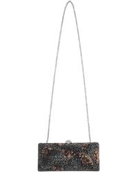 Rodo - Crystal-Embellished Clutch Shoulder Bag - Lyst