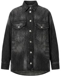 AllSaints - Bryn Buttoned Pocket Shirt - Lyst