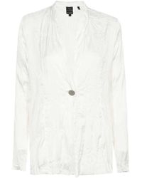 ARMANI EXCHANGE - Long-Sleeved Casual Jacket - Lyst