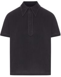 Maison Margiela - Short-Sleeved Polo Shirt - Lyst