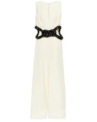 Jil Sander - Knotted Cutout Crêpe Gown - Lyst
