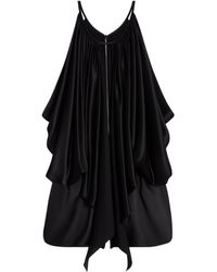 Celine - Draped Short Jumpsuit - Lyst
