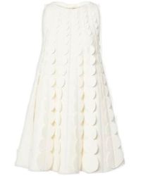 Oscar de la Renta - Abstract Brushstroke Midi Dress - Lyst