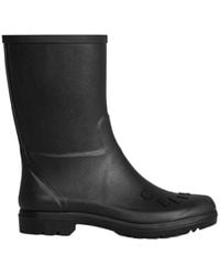 Celine - Round-Toe Short Boots - Lyst