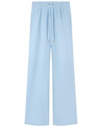 Versace - Drawstring Flared Trousers - Lyst