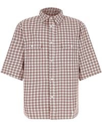 Willy Chavarria - Corcoran Checked Oversized Shirt - Lyst