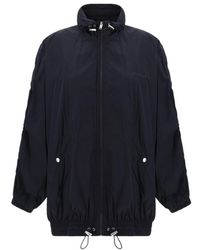 Isabel Marant - Isabel Marant Étoile Logo-Printed Zipped Windbreaker Jacket - Lyst