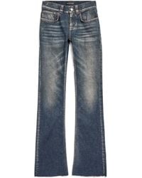 Balenciaga - Slim Fit Bootcut Jeans - Lyst