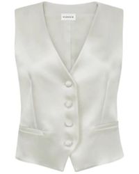 P.A.R.O.S.H. - Button-Fastening Waistcoat - Lyst